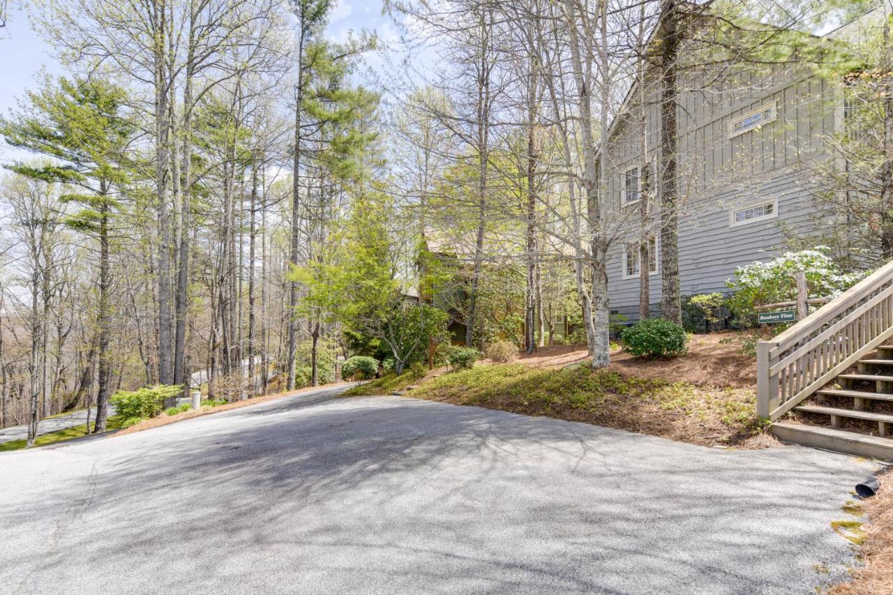 Inviting Cashiers Condo Deck And Golf Course Views! Exterior foto